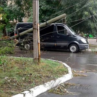 Злива стала стихійним лихом...